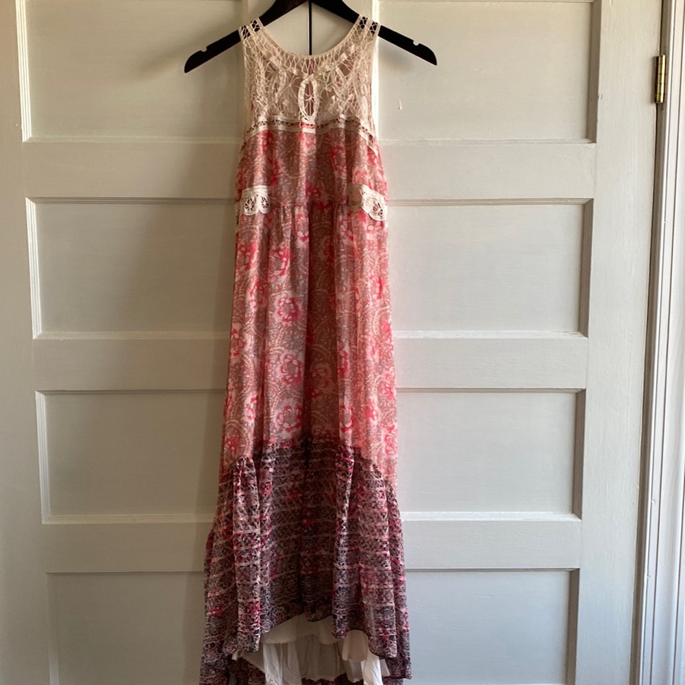 Free People Size 4 floral maxi dress